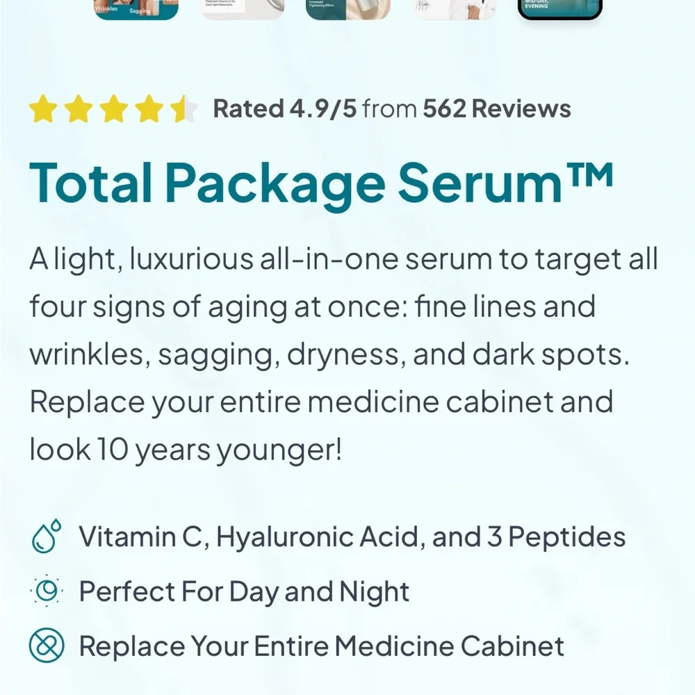 2 pack - Total Package Serum - Picture 5 of 6